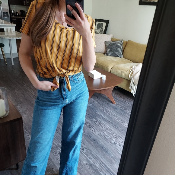 Polly & Esther Tops - Polly & Esther Striped T-shirt